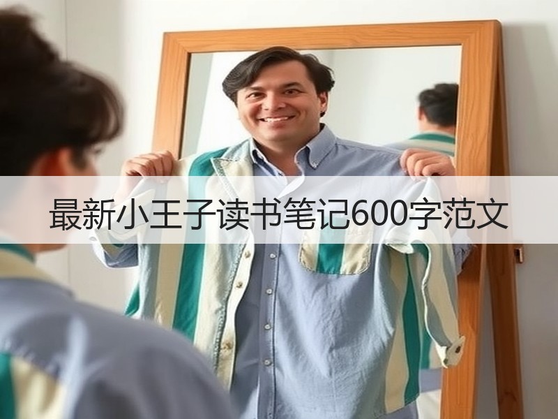 最新小王子读书笔记600字范文