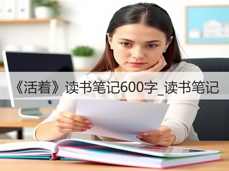 《活着》读书笔记600字_读书笔记