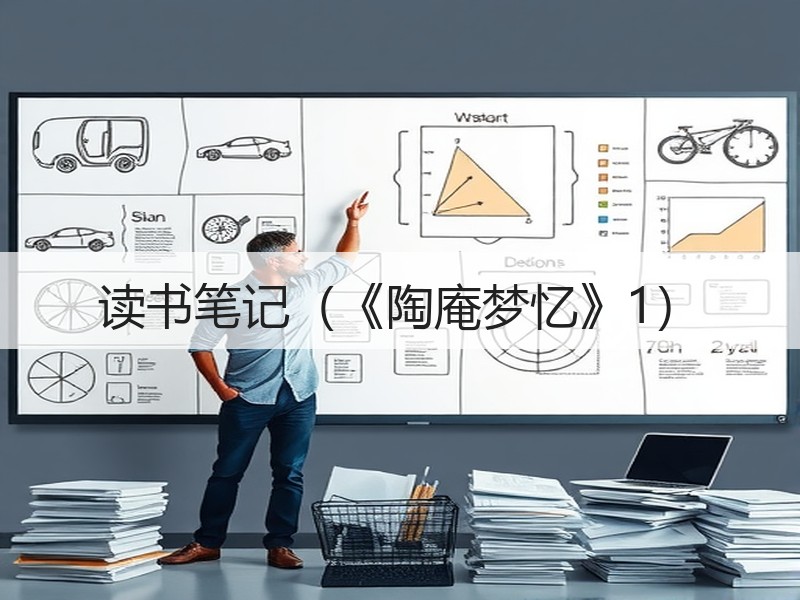 读书笔记（《陶庵梦忆》1）