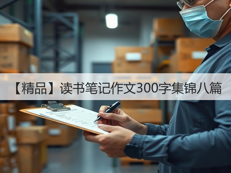 【精品】读书笔记作文300字集锦八篇