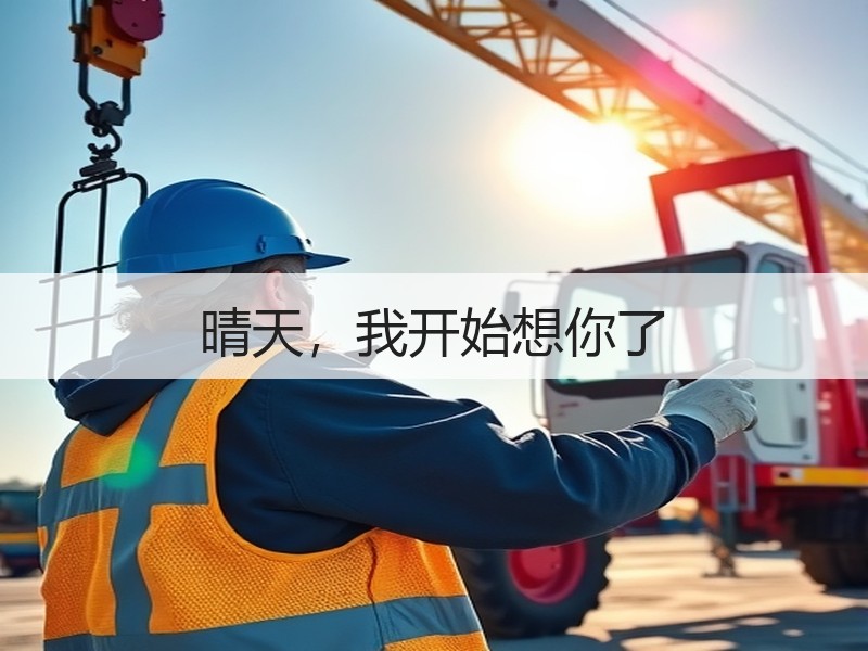 晴天，我开始想你了