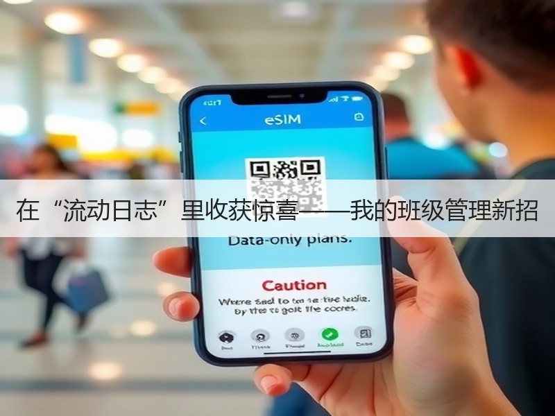 在“流动日志”里收获惊喜——我的班级管理新招