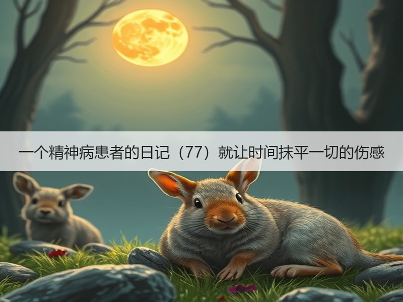 一个精神病患者的日记（77）就让时间抹平一切的伤感