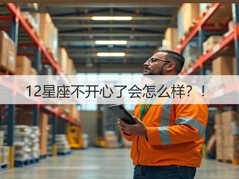 12星座不开心了会怎么样？！