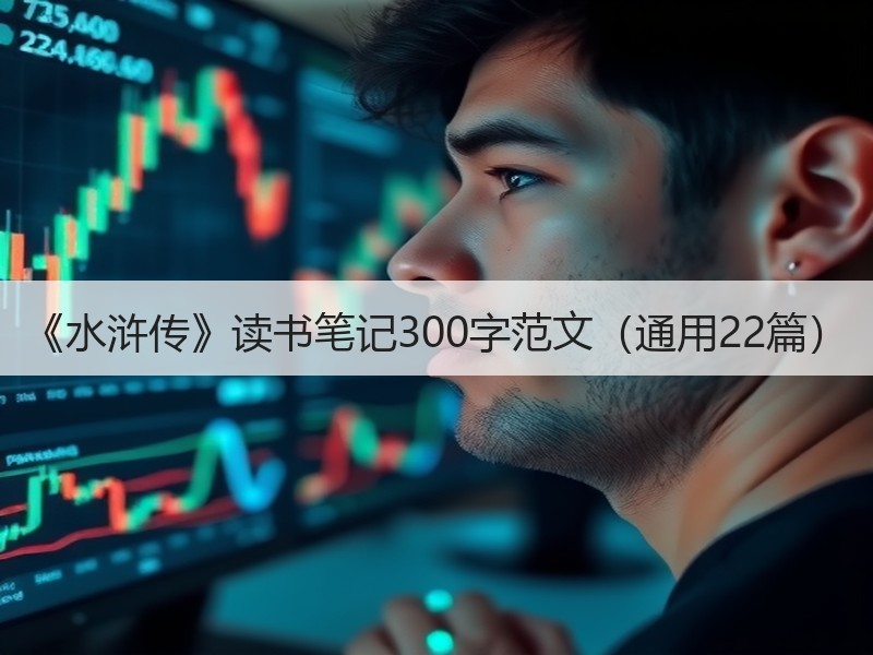 《水浒传》读书笔记300字范文（通用22篇）