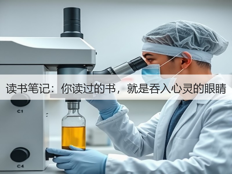 读书笔记：你读过的书，就是吞入心灵的眼睛