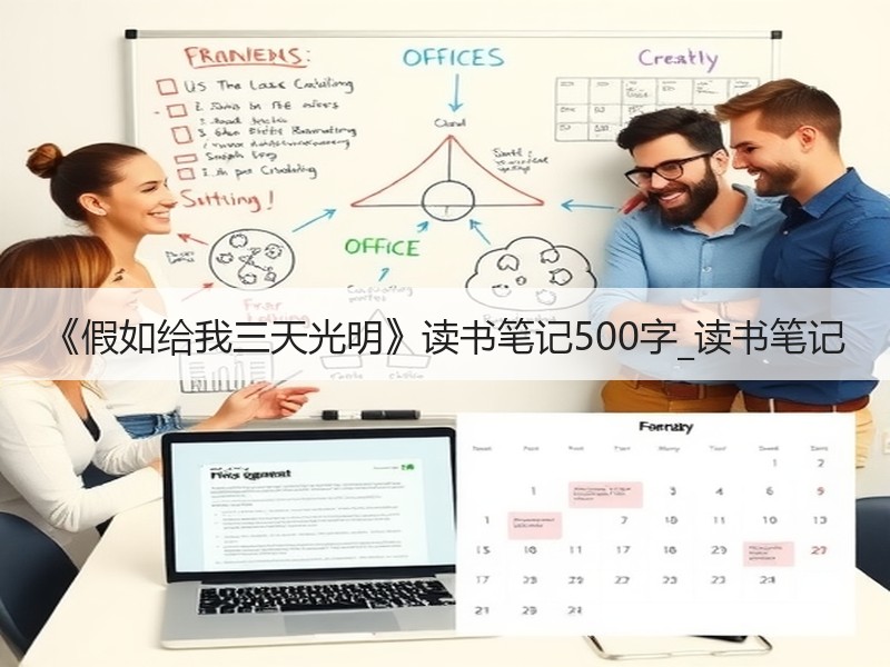 《假如给我三天光明》读书笔记500字_读书笔记