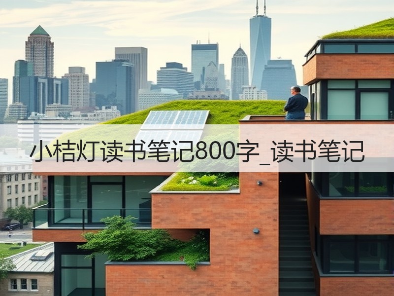 小桔灯读书笔记800字_读书笔记