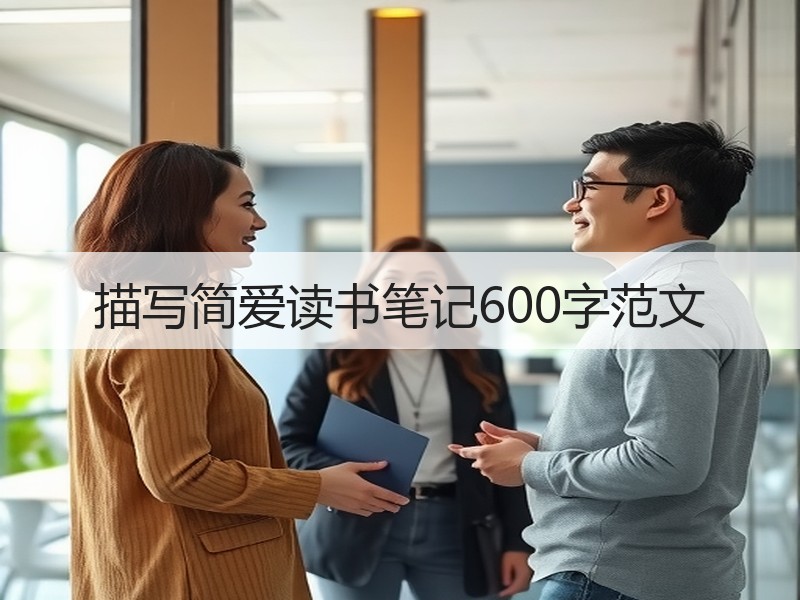 描写简爱读书笔记600字范文
