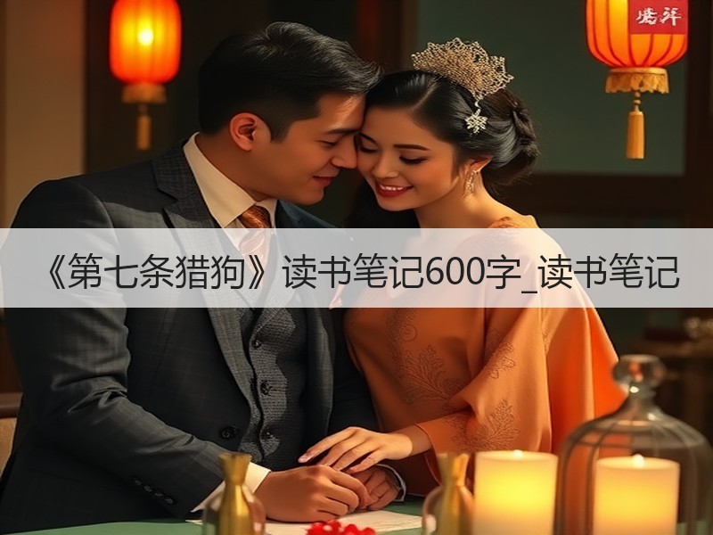 《第七条猎狗》读书笔记600字_读书笔记