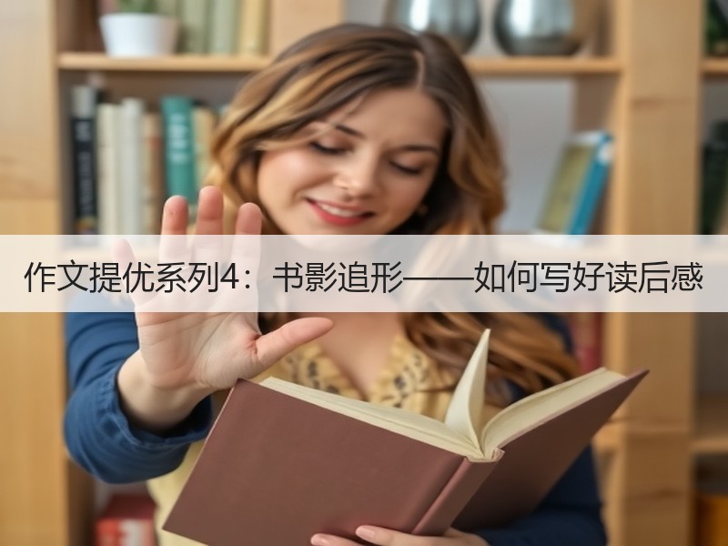 作文提优系列4：书影追形——如何写好读后感