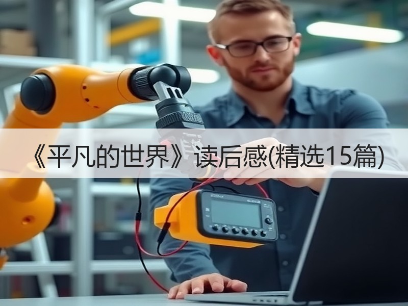 《平凡的世界》读后感(精选15篇)