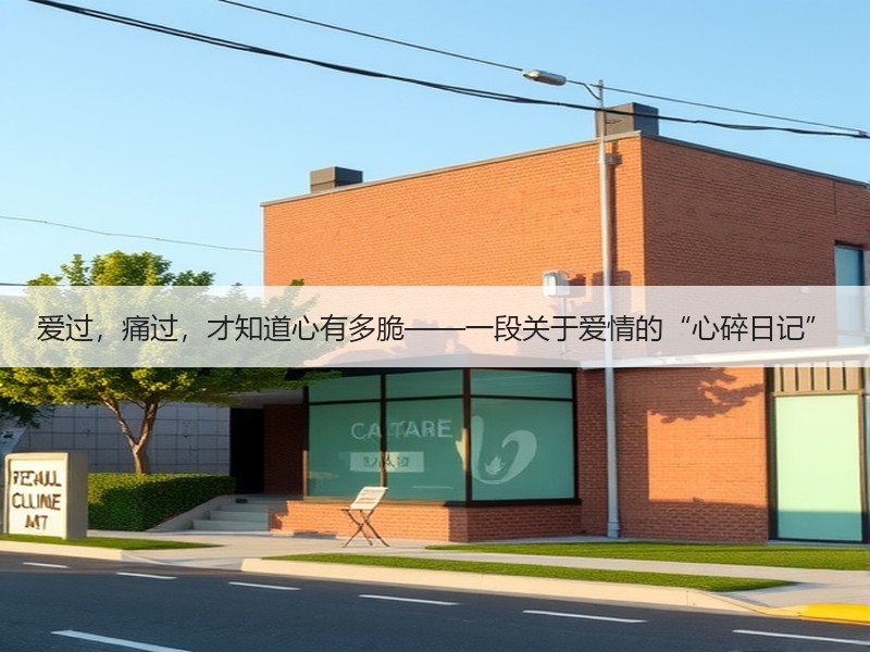 爱过，痛过，才知道心有多脆——一段关于爱情的“心碎日记”