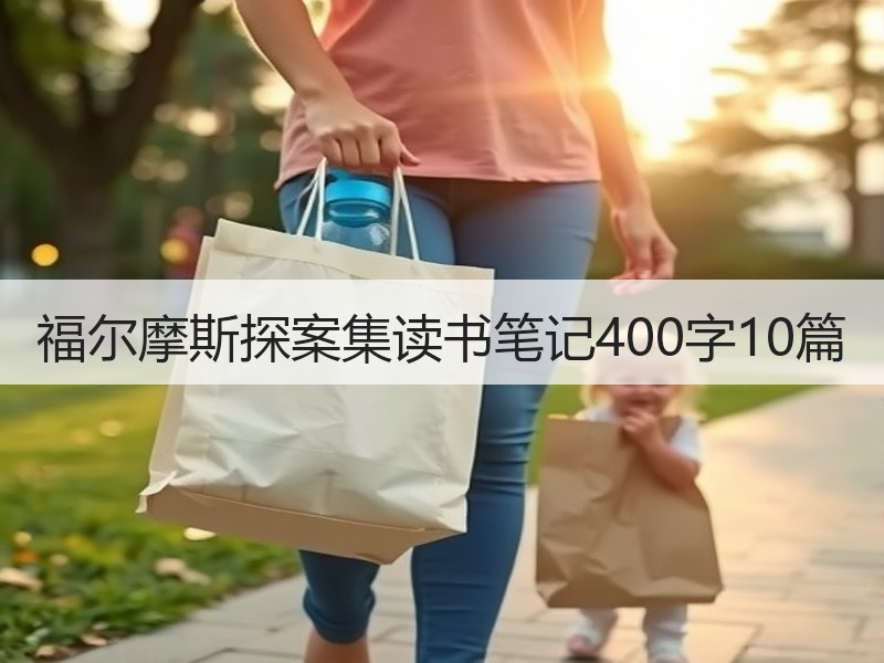 福尔摩斯探案集读书笔记400字10篇