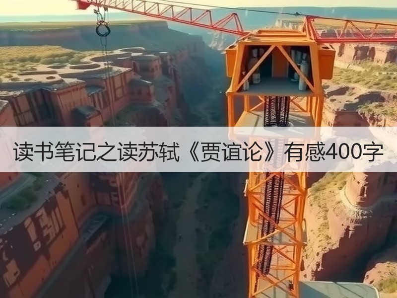 读书笔记之读苏轼《贾谊论》有感400字
