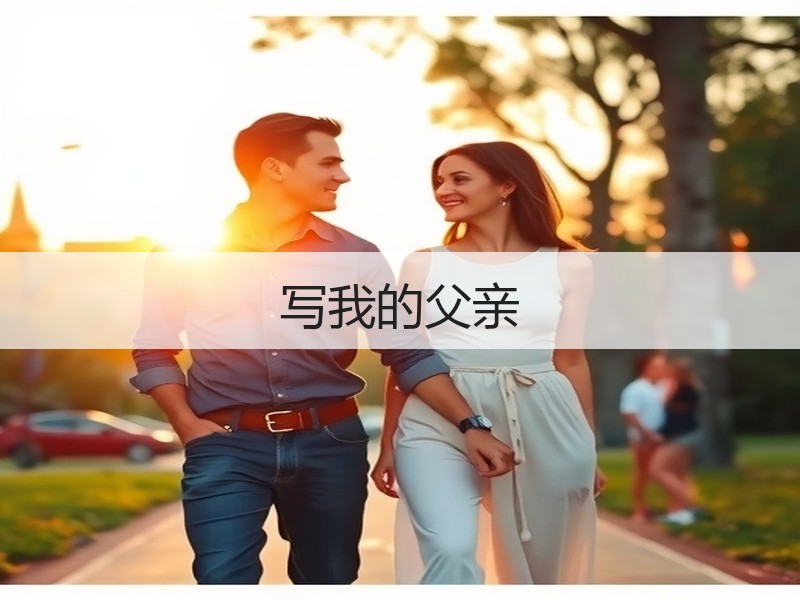 写我的父亲