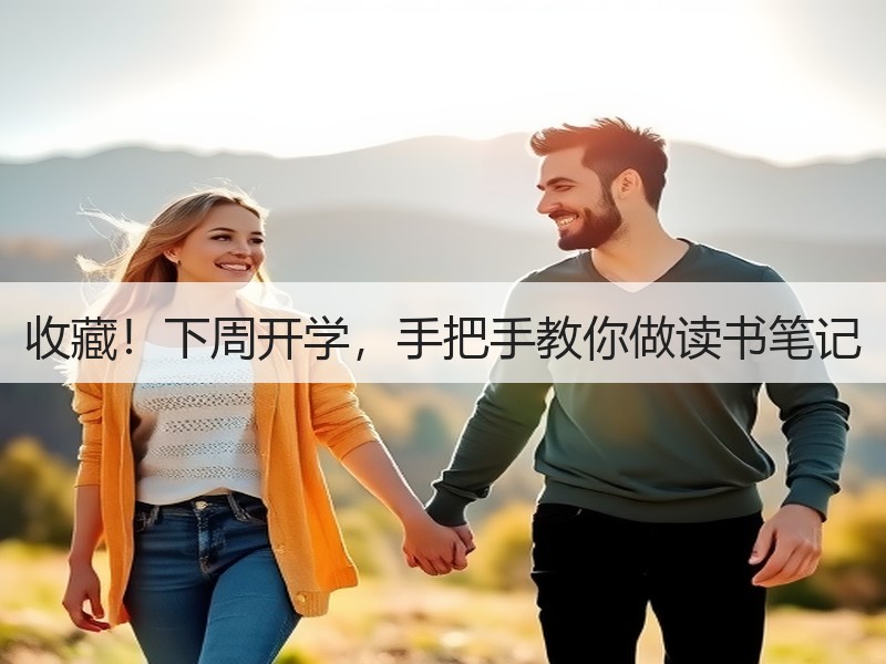 收藏！下周开学，手把手教你做读书笔记