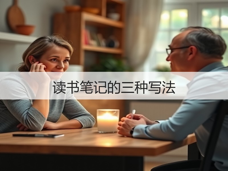 读书笔记的三种写法
