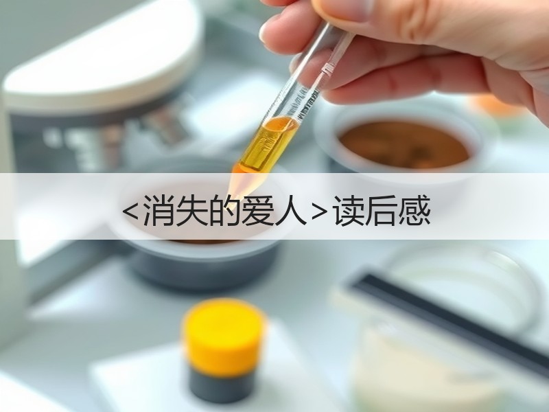 <消失的爱人>读后感