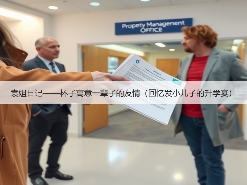 袁姐日记——杯子寓意一辈子的友情（回忆发小儿子的升学宴）
