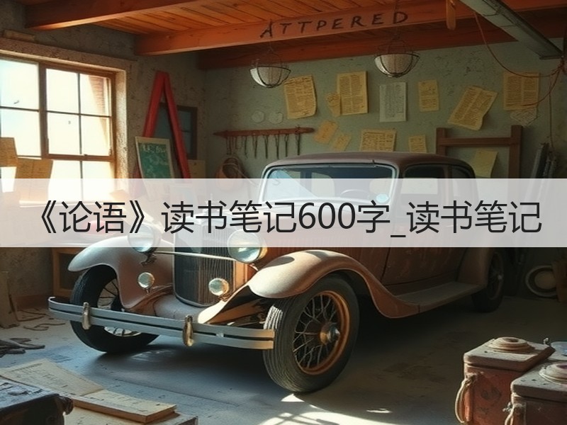 《论语》读书笔记600字_读书笔记
