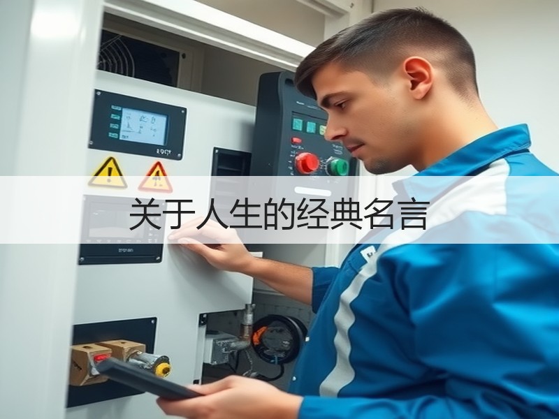 关于人生的经典名言