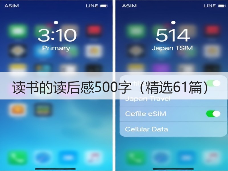 读书的读后感500字（精选61篇）