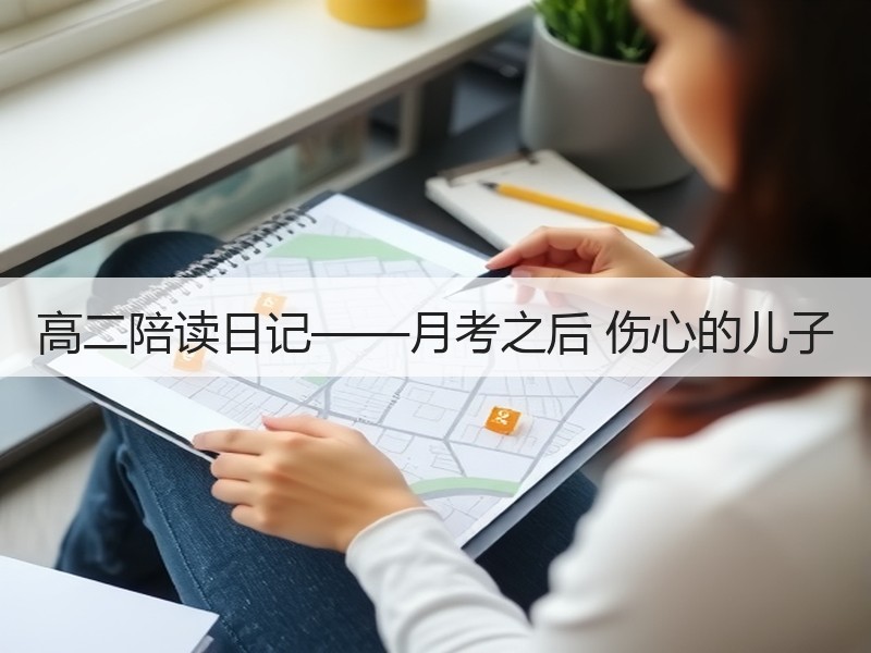 高二陪读日记——月考之后 伤心的儿子