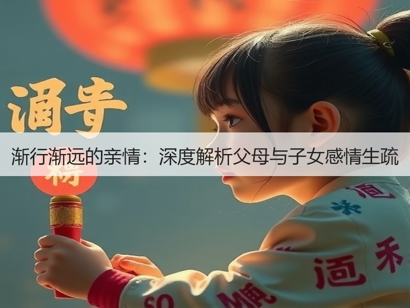 渐行渐远的亲情：深度解析父母与子女感情生疏