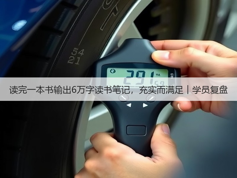 读完一本书输出6万字读书笔记，充实而满足︱学员复盘