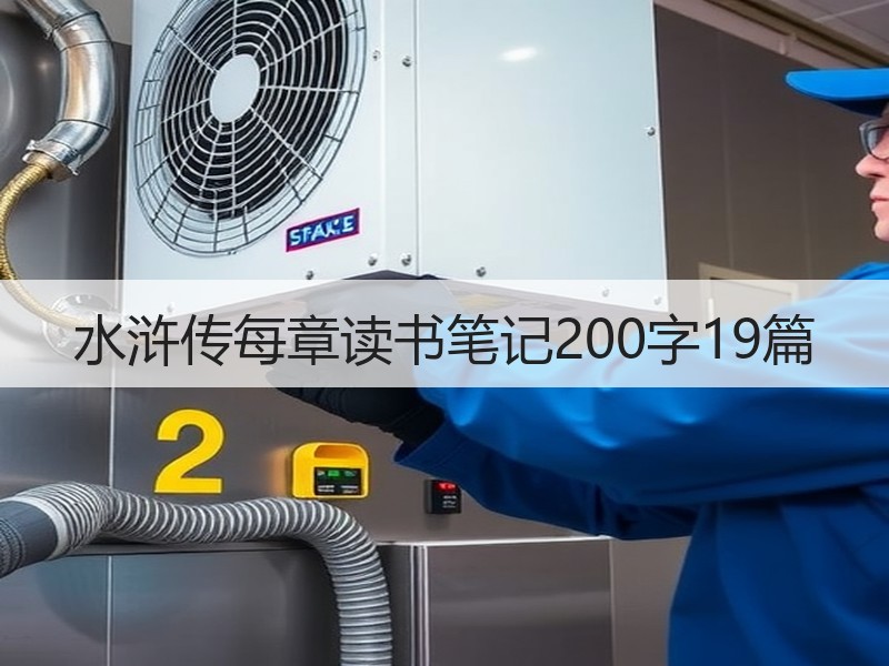 水浒传每章读书笔记200字19篇