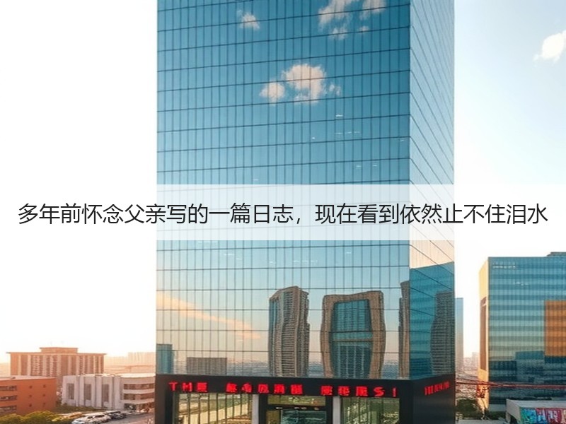 多年前怀念父亲写的一篇日志，现在看到依然止不住泪水