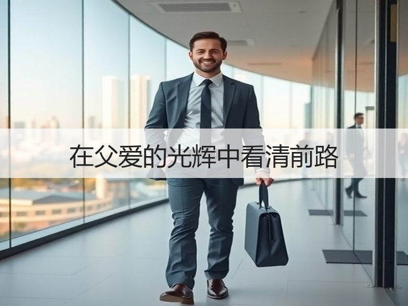 在父爱的光辉中看清前路