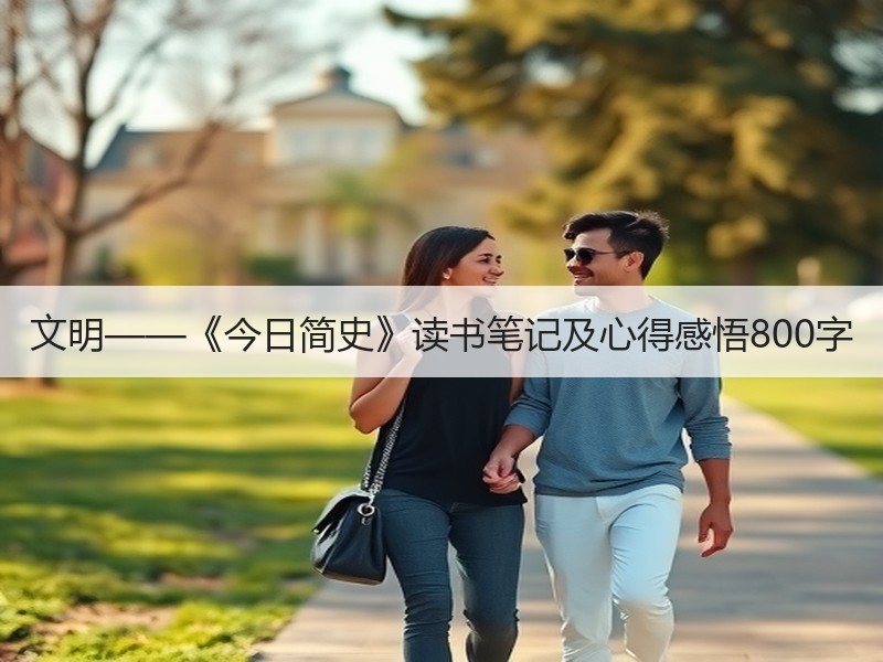 文明——《今日简史》读书笔记及心得感悟800字