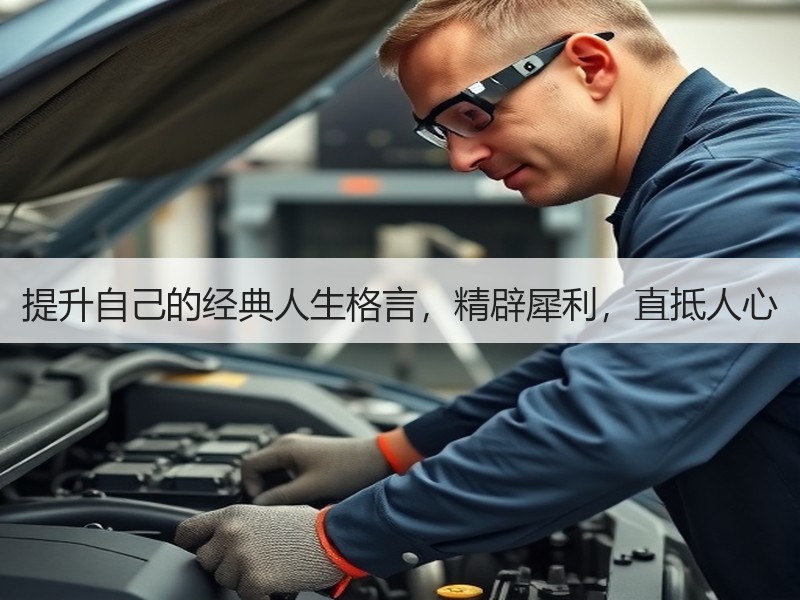 提升自己的经典人生格言，精辟犀利，直抵人心