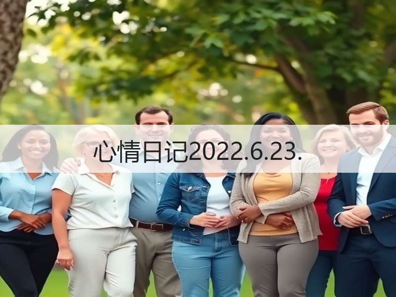 心情日记2022.6.23.