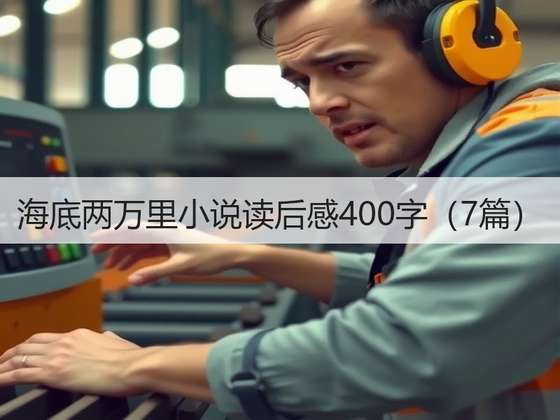 海底两万里小说读后感400字（7篇）