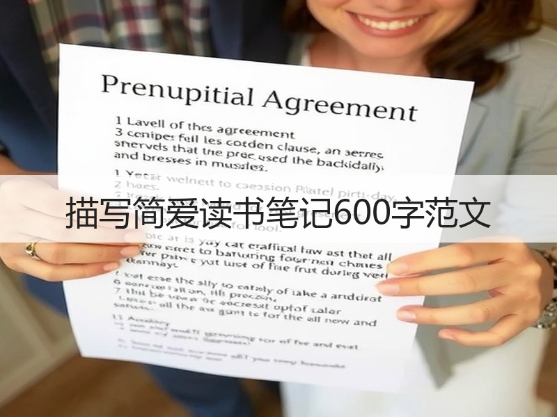 描写简爱读书笔记600字范文