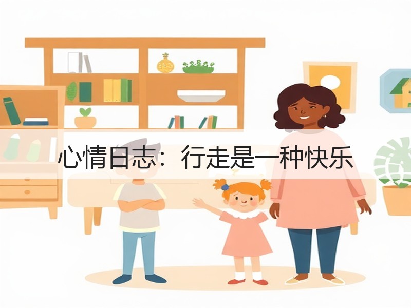 心情日志：行走是一种快乐