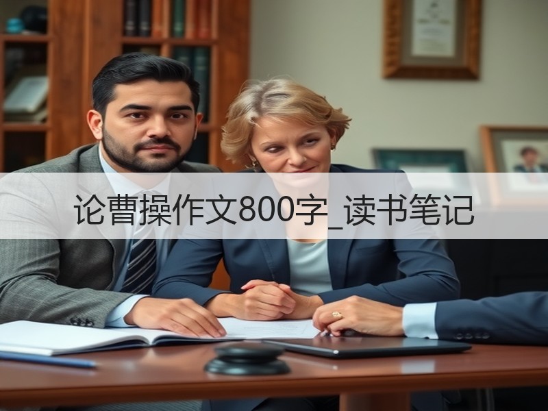 论曹操作文800字_读书笔记