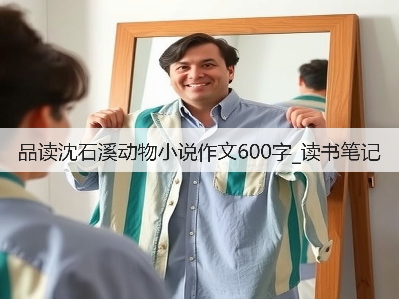 品读沈石溪动物小说作文600字_读书笔记