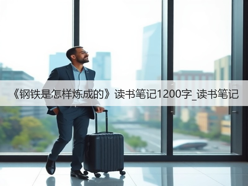 《钢铁是怎样炼成的》读书笔记1200字_读书笔记