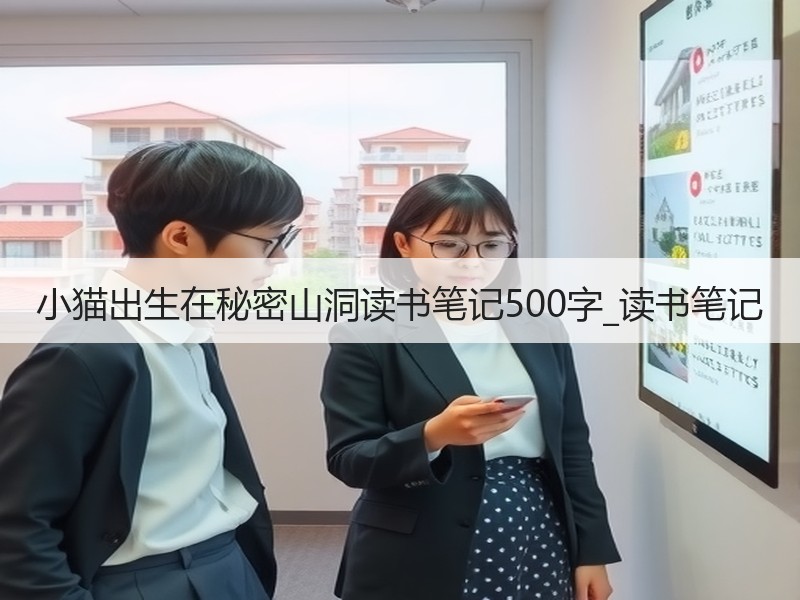 小猫出生在秘密山洞读书笔记500字_读书笔记
