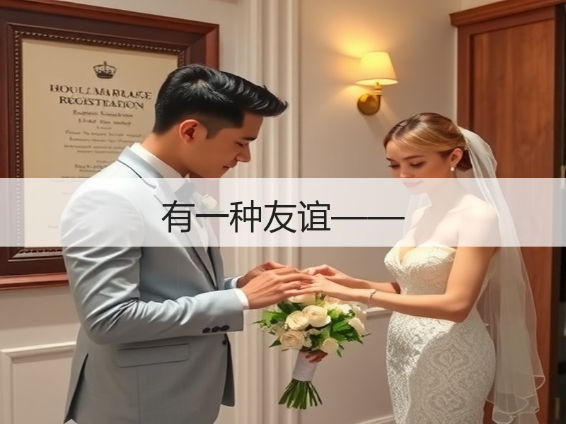 有一种友谊——