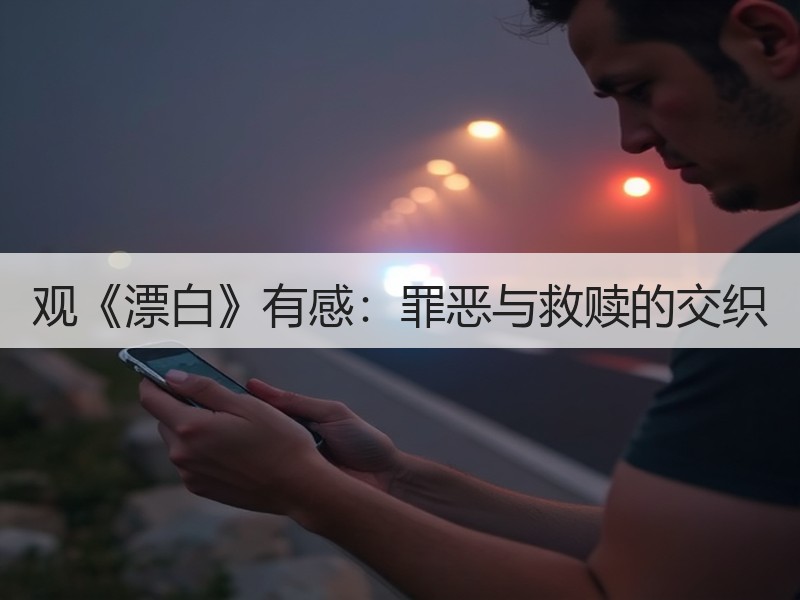 观《漂白》有感：罪恶与救赎的交织