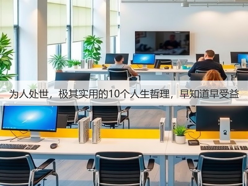 为人处世，极其实用的10个人生哲理，早知道早受益