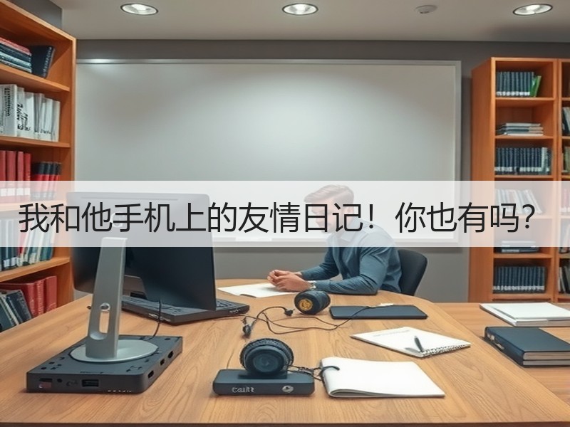 我和他手机上的友情日记！你也有吗？