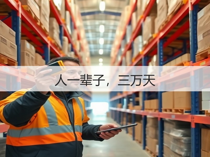 人一辈子，三万天