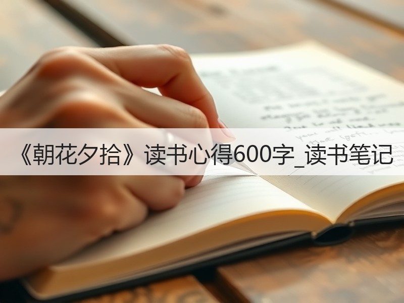《朝花夕拾》读书心得600字_读书笔记