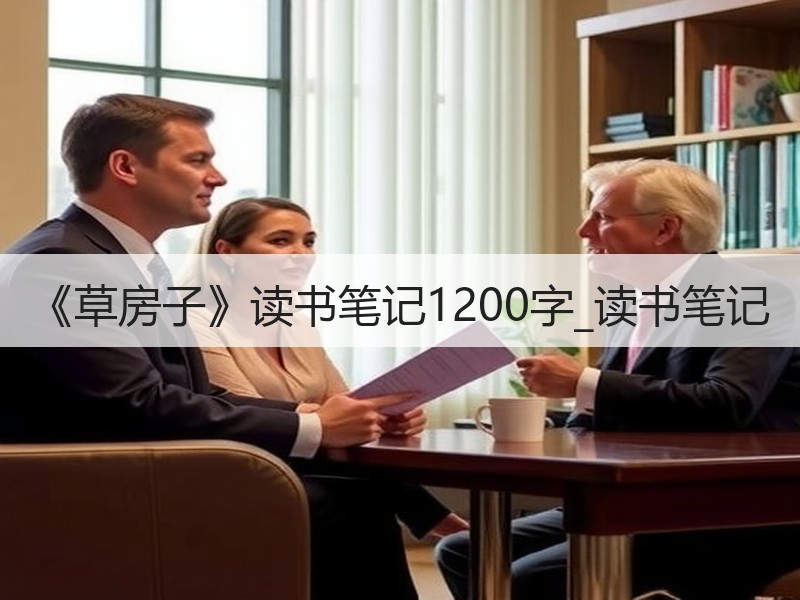 《草房子》读书笔记1200字_读书笔记